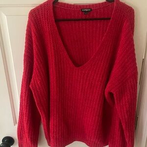 Red Express Sweater